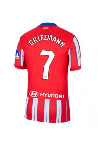 Atletico Madrid Antoine Griezmann #7 Jalkapallovaatteet Kotipaita 2024-25 Lyhythihainen